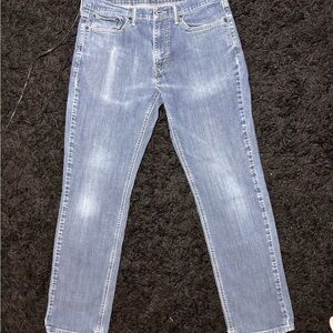 Levi's Light Blue Straight Jeans for Men